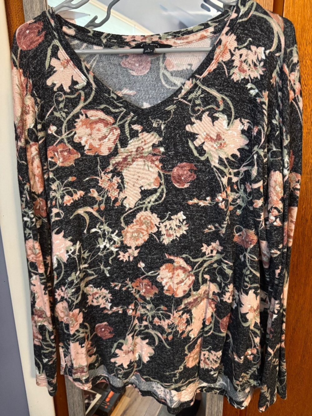 Floral sweater